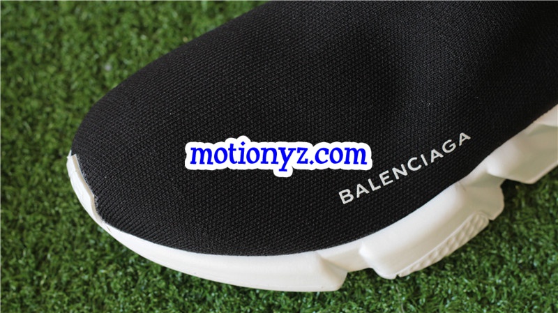 Update Version Balenciaga Speed Trainer Sock Race Runners Black